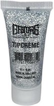 Grimas -  tipcrème - glitter -  zilver - 071 - 8 ml