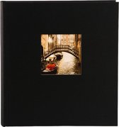 GOLDBUCH GOL-31977 Fotoboek BELLA VISTA zwart, 30x31 cm, 100 pagina's