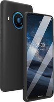 HB Hoesje Geschikt voor Nokia 8.3 Zwart - Siliconen Back Cover