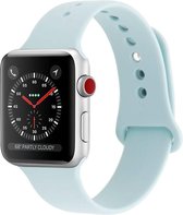 watchbands-shop.nl bandje - bandje geschikt voor Apple Watch Series 1/2/3 (42mm) - Turquoise - M/L