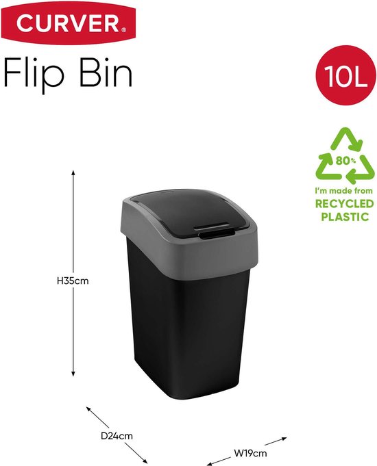 Flip Bin 10L | bol.com