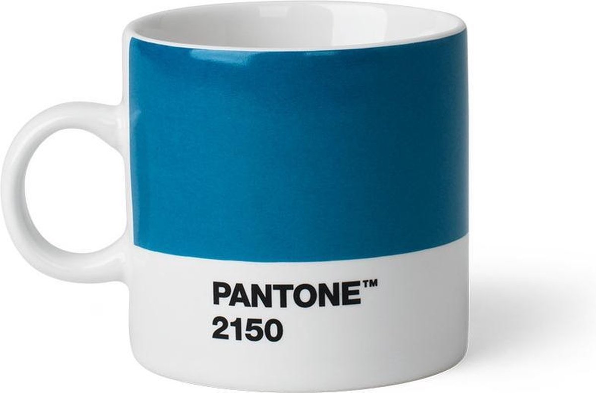 Copenhagen Design - Pantone - Espressokopje -120ml - Blauw
