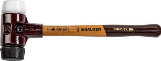 Halder SIMPLEX-hamer 50  RUBBER/SUPERPL. TE SIMPL