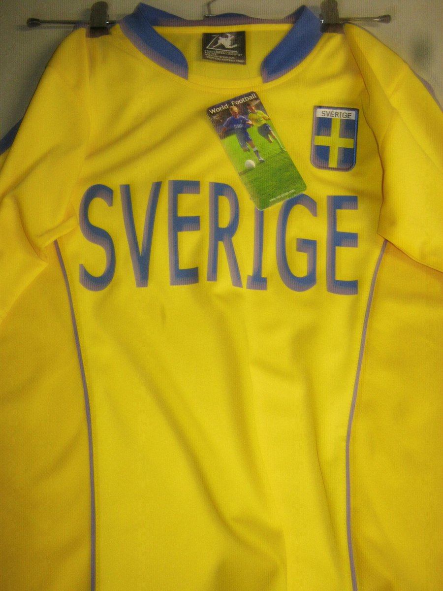 compleet voetbaltenue Sverige Zweden