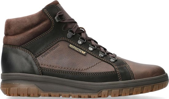 Mephisto PITT NEVADA - Volwassenen Heren sneakersVrije tijd half-hoog - Kleur: Bruin - Maat: 41