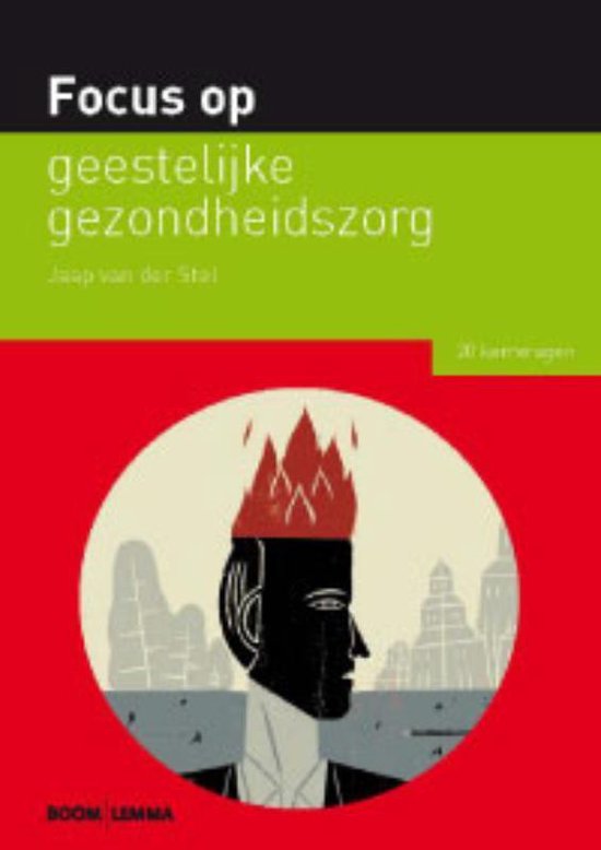 Cover van het boek 'Focus op geestelijke gezondheidszorg / druk 1'