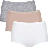 Sloggi - sloggi Basic+ Maxi C3P - WHITE - LIGHT COMBINATION - Vrouwen - Maat 44