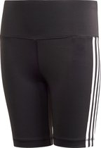 adidas Sportbroek - Maat 128  - Meisjes - zwart,wit