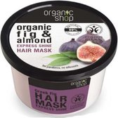 Organic Shop - Organic Fig & Almond Hair Mask Glossy Hair Mask 250Ml