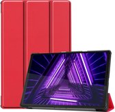Cazy Smart Tri-Fold Case voor Lenovo Tab M10 HD Gen 2 - rood (TB-X306F)