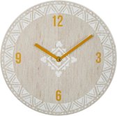 Wandklok OLA HIPPIE, hout, Ø 28 cm mandee.nl