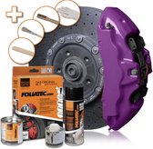 Foliatec Remklauwlakset - deep violet - 3 Componenten