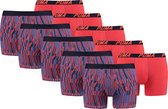 Puma Basic Digital Print Onderbroek - Mannen - rood/blauw/zwart 10-pack
