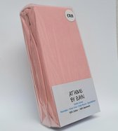 Comfortabele Dubbel Jersey Lits-jumeaux Hoeslaken Roze | 160/180x200 | Rondom Elastiek | Scherp Geprijsd