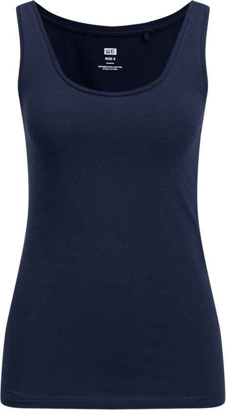 WE Fashion Dames singlet van biologisch katoen - Maat L