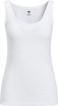 WE Fashion Dames singlet van biologische katoenmix