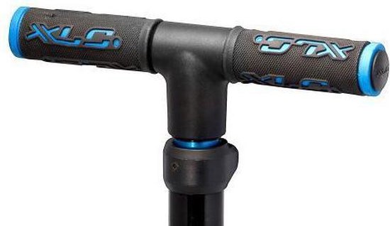 XLC beta vloer fietspomp - PU-S02 - Aluminium - Zwart — afbeelding 2