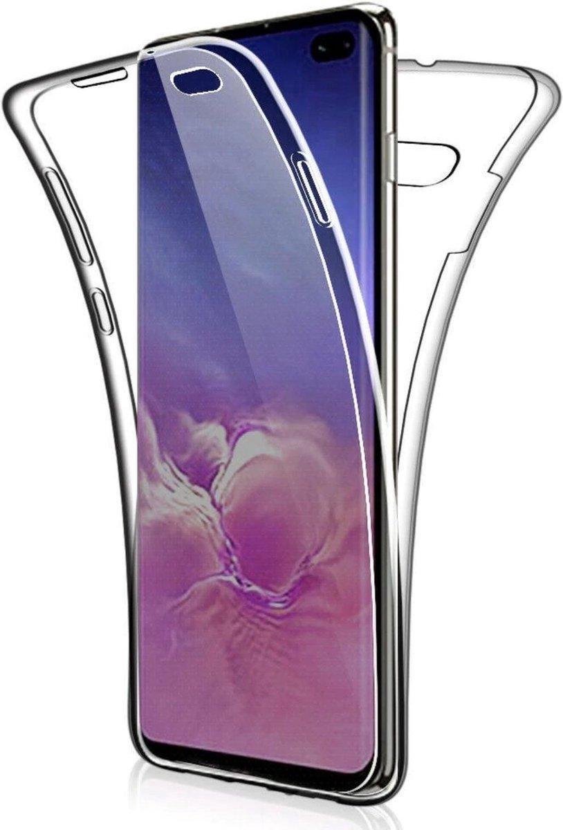 Geschikt voor Samsung Galaxy S10e Hoesje - Transparant 360 Case + Screenprotector