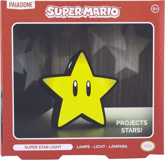 Super Mario: Super Star - Nachtlamp van Nintendo — afbeelding 5