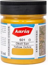 Karin Marbling Paint - Yellow Ochre 601 - 105 ml