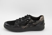 Ara- meran- zwarte veterschoen lak- h- maat 42-