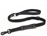 Honden riem - Uitlaat riem - Hond - Uitlaten - Riem - Auto gordel - Gordel - Auto - Zwart