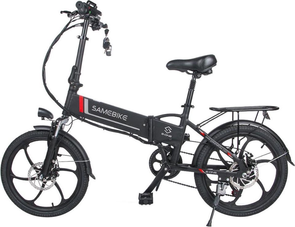 Samebike Elektrische vouwfiets - beste kwaliteit - Shimano 7 speed derailleur - 48V/8Ah lithium batt