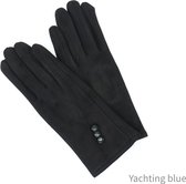 Handschoenen - dames - suedine - zwart - touchescreen - telefoon  - kado vrouw - Aktie prijs - op=op -