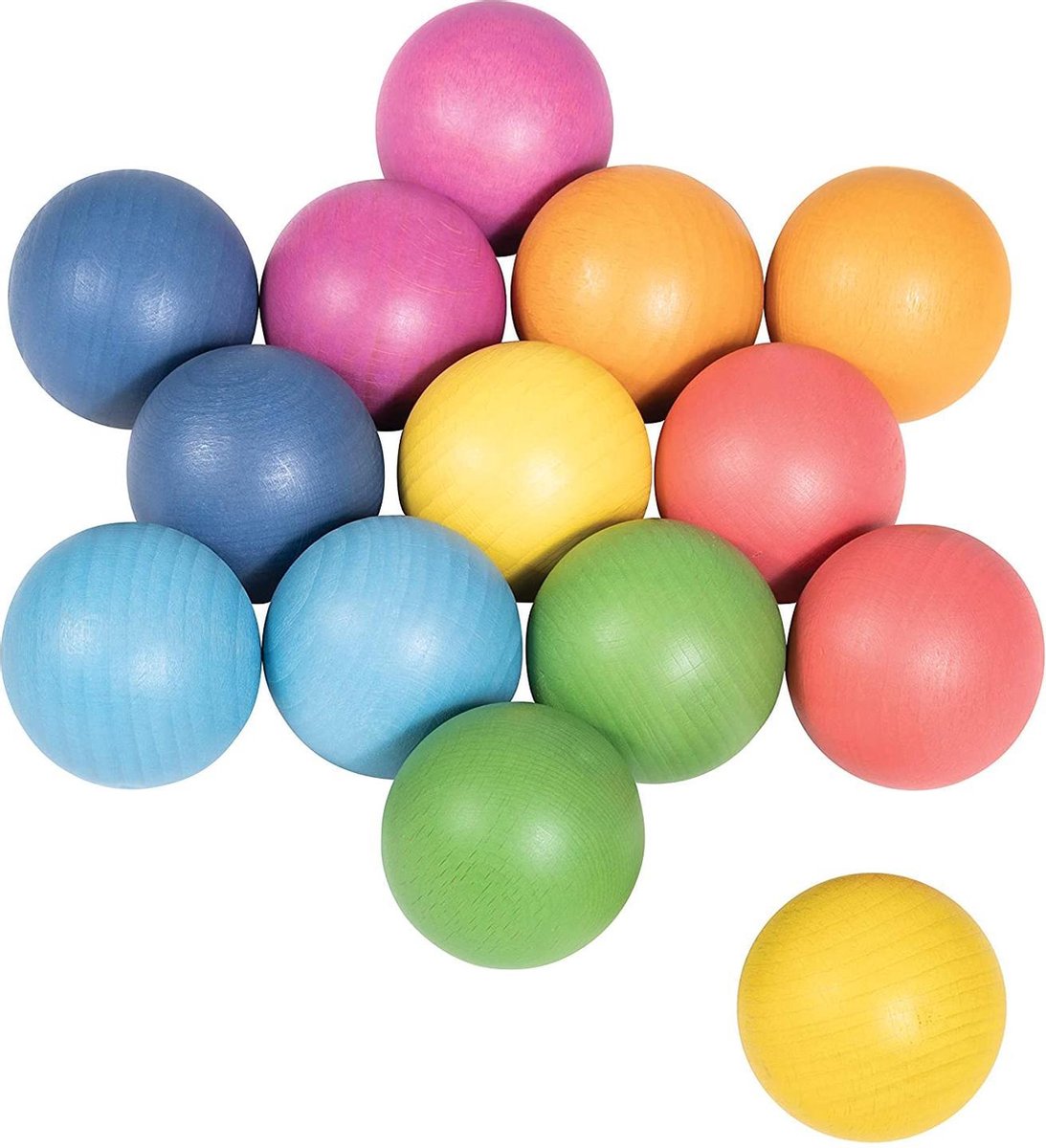 Gekleurde Houten Ballen |