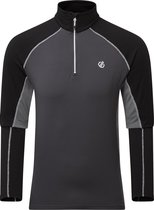 Dare 2b Thermoshirt - Maat S  - Mannen - zwart/donker grijs/grijs