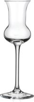 GRAPPA glas Bohemia kristal glazen- schnapsglazen - set 6 stuks