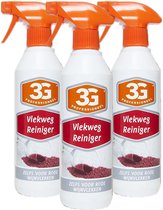 3G Professioneel Vlekweg reiniger spray - Zelfs voor rode wijnvlekken - tapijtreiniger - 3x 500ml