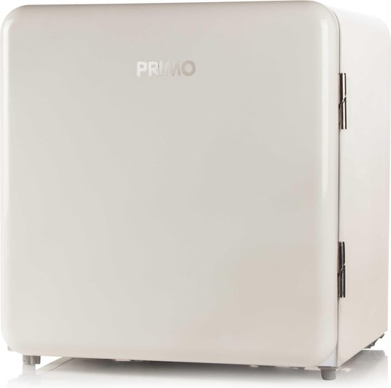 Mini koelkast: PRIMO PR110RKC Retro Koelkast - Mini - 47L - F - Crème, van het merk PRIMO