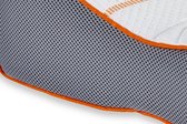 Bol.com Wave Pillow 13 cm hoog | Traagschuim kussen | Ergonomisch | Extra ondersteuning Nek | Zij- en rugslapers | Wasbare tijk ... aanbieding