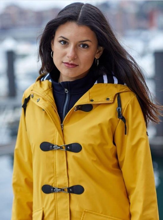 Batela winter regenjas geel maat 40 bol