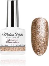 Modena Nails Gellak Metallic Obsession - 11 - 7,3ml. - Metallic glitter - Glitters - Gel nagellak