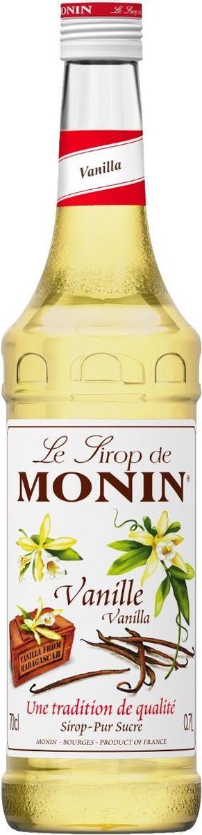 Goedkoopste Monin Siroop vanille - Fles 70 cl