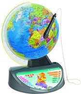 Education Clementoni - Interactieve Wereldbol - Wereldbol met Verlichting - Met Optische Leespen - 7-12 Jaar