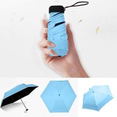 Lichtgewicht Paraplu | Mini Paraplu | Handtas Paraplu | Blauw