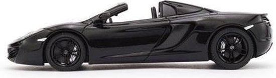 The 1:43 Diecast Modelcar of the McLaren MP4-12C of 2013 in Carbon Black. The manufacturer of the scalemodel is Truescale Miniatures.This model is only available online - TrueScale Miniatures