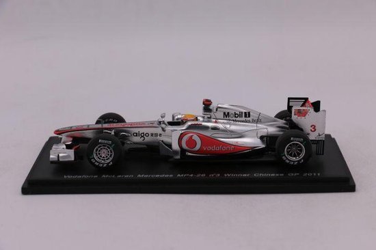 Voiture Miniature McLaren MP4-26 - Lewis Hamilton GP De Chine 2011 - Échelle 1/43 Minichamps - Occasion