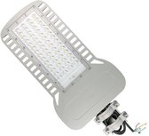LED Straatlamp Slim - Viron Unato - 150W - Natuurlijk Wit 4000K - Waterdicht IP65 - Mat Grijs - Aluminium - SAMSUNG LEDs - BES LED