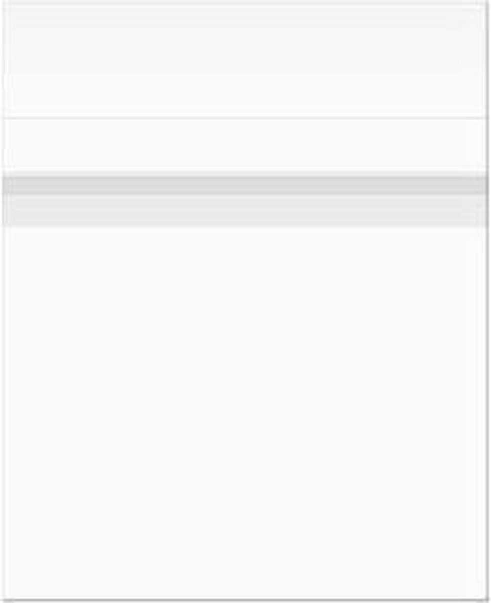 Plastic Zakken 22,9x21,3cm Premium en Gelamineerd (100 stuks) Plastic