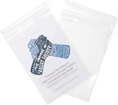 Sachets Grip Seal 10x15cm Crystal Clear PP 75 microns (100 pièces)