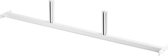 Middenstuk. wit. H: 180 mm. diepte 110 cm. B: 1173 mm. 1 stuk