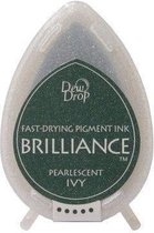Inktkussen Brilliance Dew drops Pearlescent Ivy (1 st)