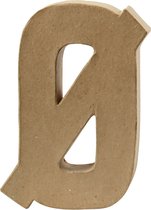 Letter, Ø, H: 20,5 cm, B: 14,5 cm, dikte 2,5 cm, 1 stuk