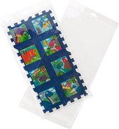 Headerbags 18,1x32,7cm Hersluitbaar en Kristalhelder (100 stuks)