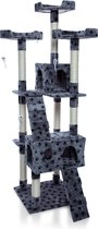 Cozytrix Katten krabpaal 170 cm, 2 huisjes