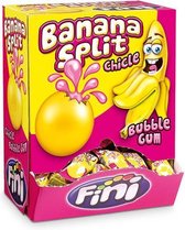 Fini Kauwgom Bubble Gum Banana Split - 200 stuks